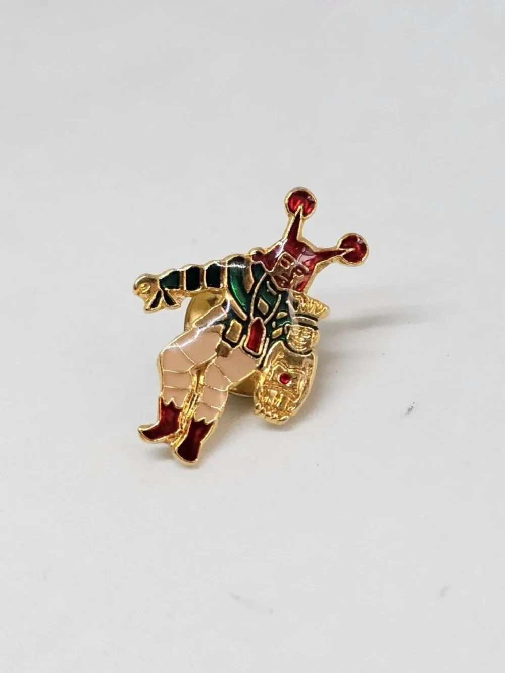 Vintage Kachina Masonic El Zaribah Shriners Pin Lapel Enamel Clown Unit